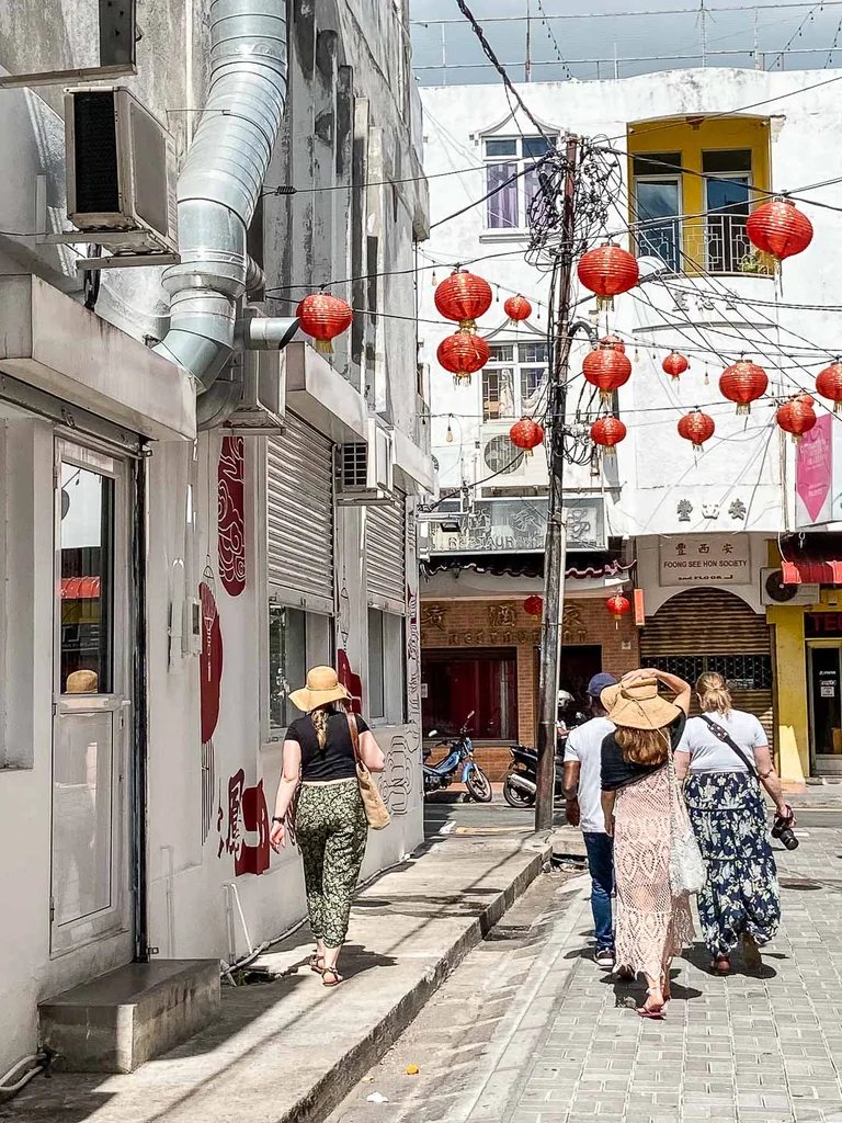Street art in Chinatown Mauritius