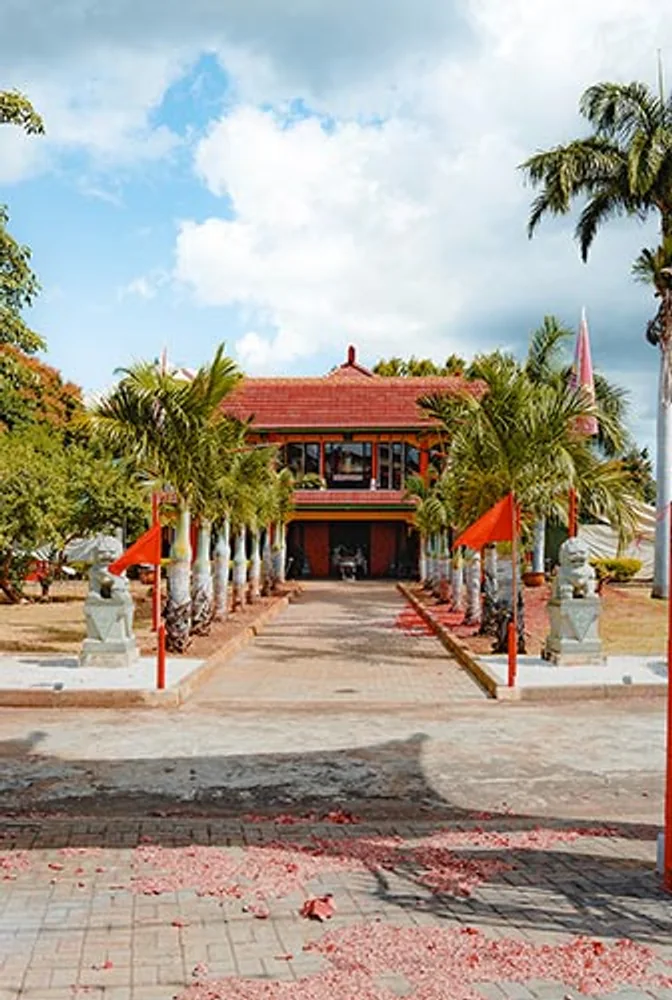 Kwan Tee Pagoda in Mauritius